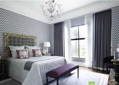 طراحی اتاق خواب به سبک فرانسوی با دکوراسیونی لوکس و زیبا