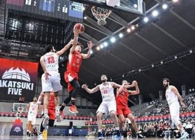 تیم ملی بسکتبال ایران شکست مقابل ژاپن را جبران کرد