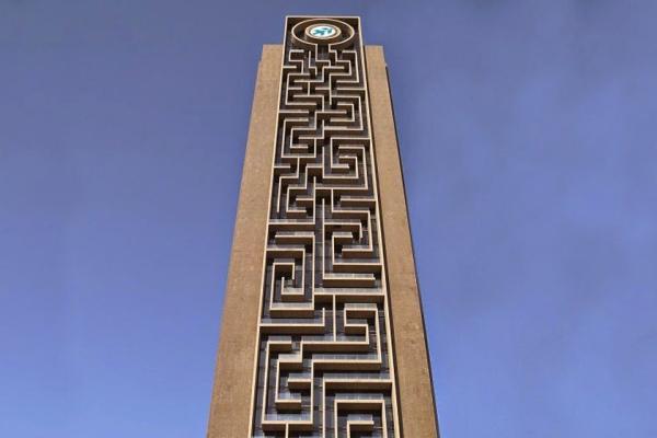 بزرگترین هزارتوی عمودی جهان، دستاورد نو معماری در دبی