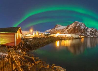 شفق قطبی نروژ را با تور مجازی به نظاره بنشینید