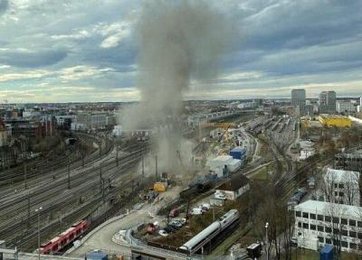 تور آلمان: انفجار نزدیک ایستگاه قطار مونیخ، 3 نفر زخمی شدند